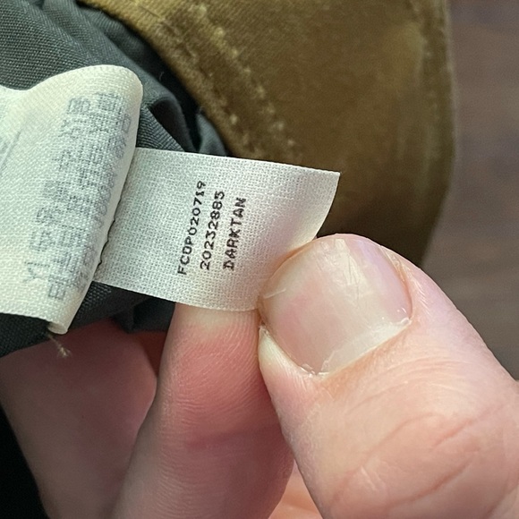 Filson Tin Cloth Work Jacket - Dark tan - Picture 5 of 8